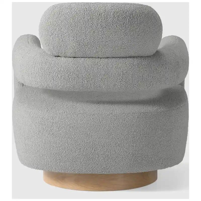 Fauteuil pivotant Sherpa de 73 cm de large, lot de 2