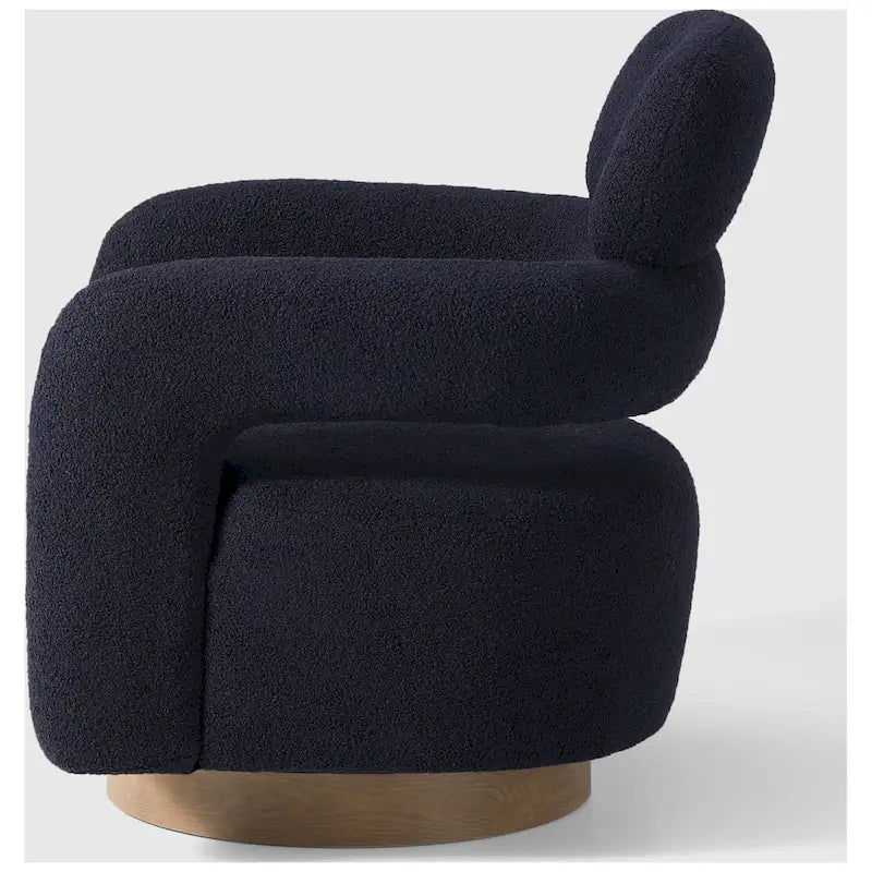 Fauteuil pivotant Sherpa de 73 cm de large, lot de 2