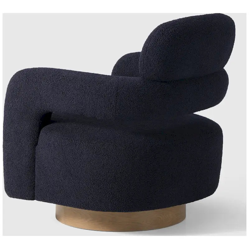 Fauteuil pivotant Sherpa de 73 cm de large, lot de 2