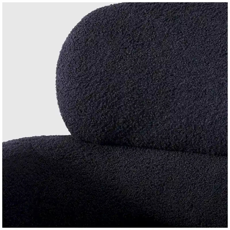 Fauteuil pivotant Sherpa de 73 cm de large, lot de 2