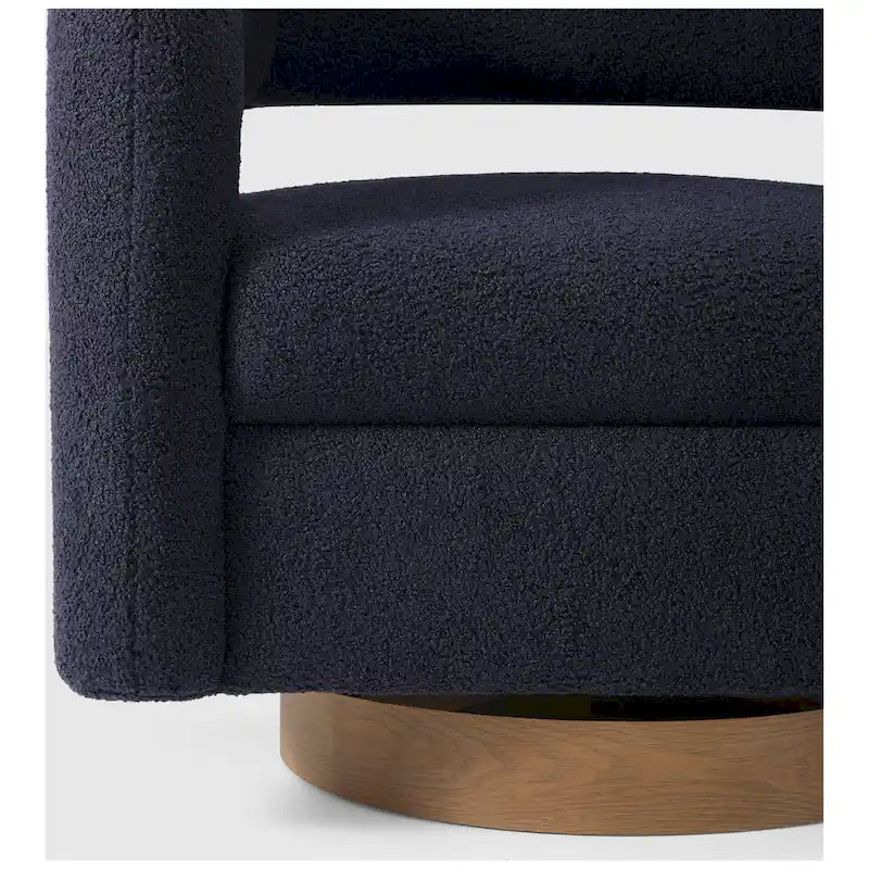 Fauteuil pivotant Sherpa de 73 cm de large, lot de 2
