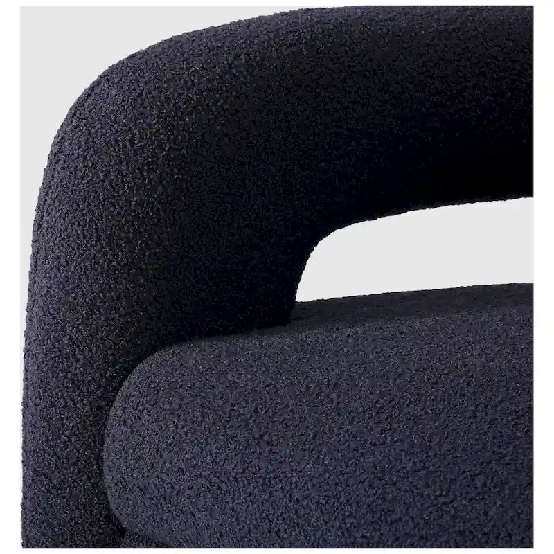 Fauteuil pivotant Sherpa de 73 cm de large, lot de 2