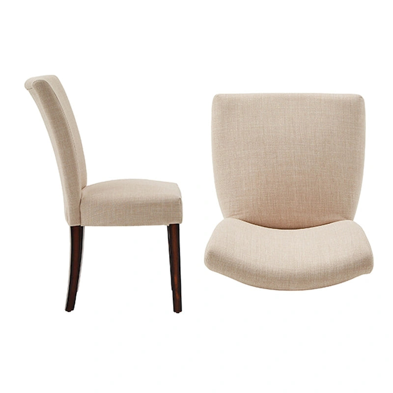 Chaises de salle à manger Parsons en lin, lot de 2
