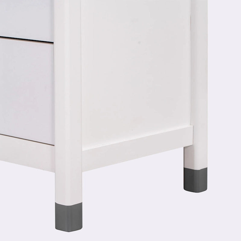 Commode de rangement en bois à 6 tiroirs