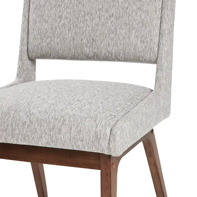 Chaises de salle à manger du milieu du siècle avec dossier incurvé, lot de 2