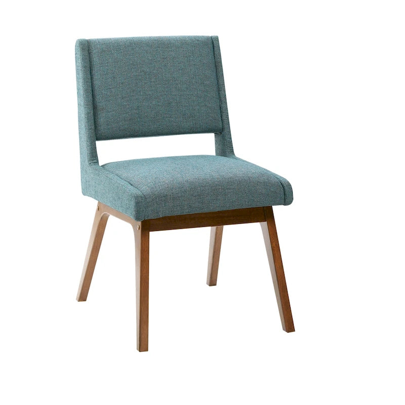 Chaises de salle à manger du milieu du siècle avec dossier incurvé, lot de 2