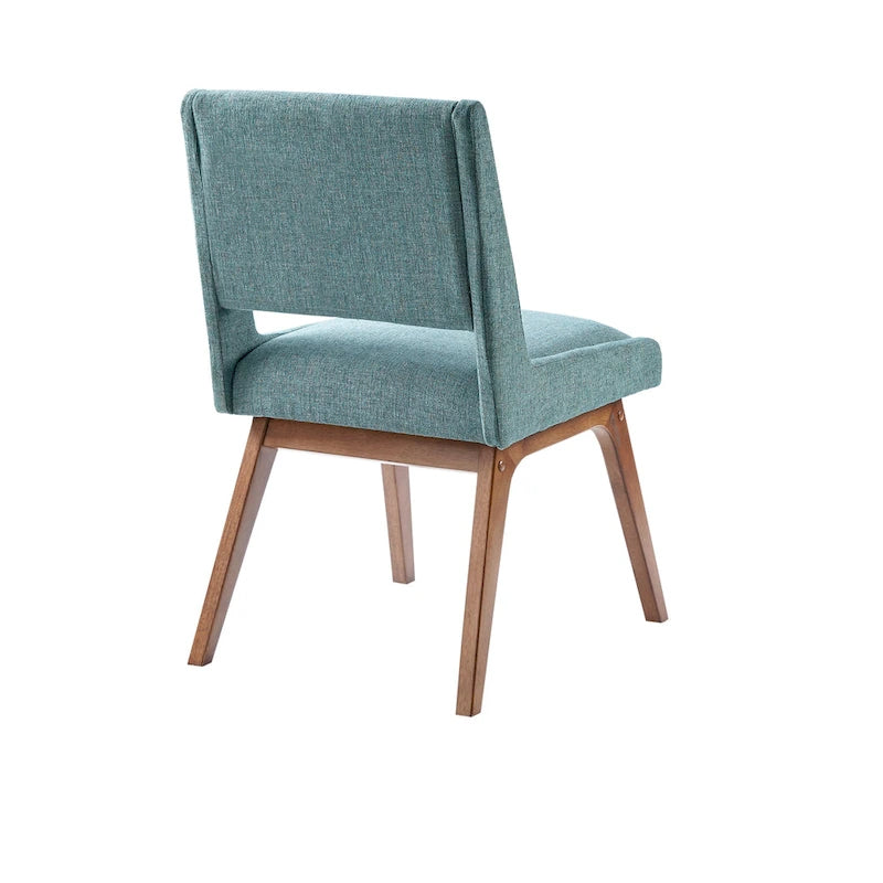 Chaises de salle à manger du milieu du siècle avec dossier incurvé, lot de 2