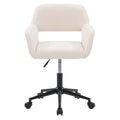 Chaise de bureau ergonomique rembourrée à hauteur réglable