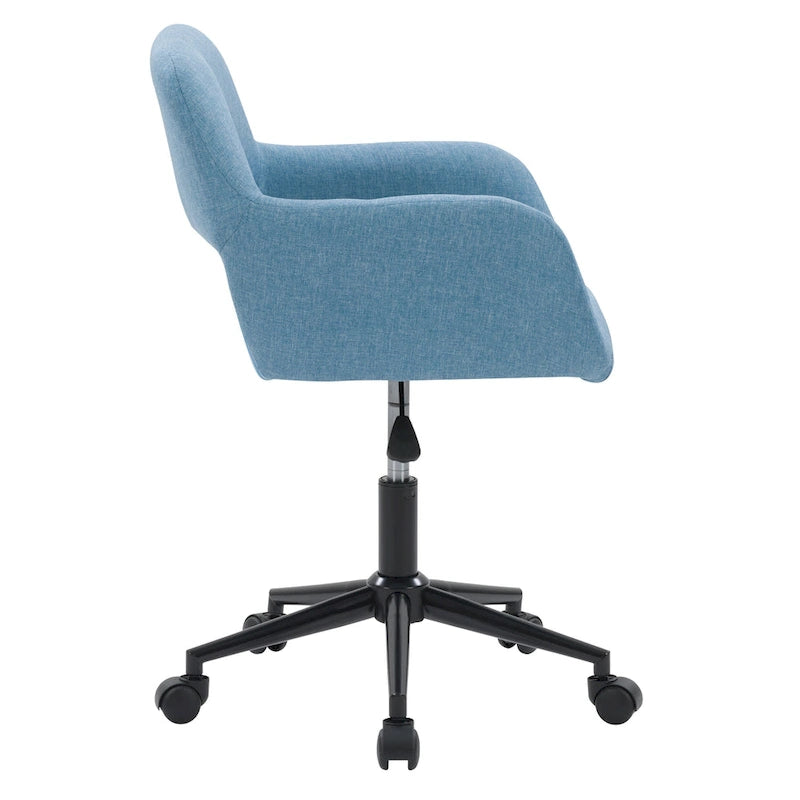 Chaise de bureau ergonomique rembourrée à hauteur réglable