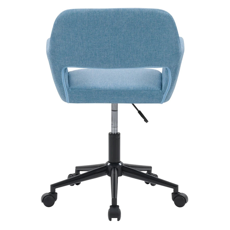 Chaise de bureau ergonomique rembourrée à hauteur réglable