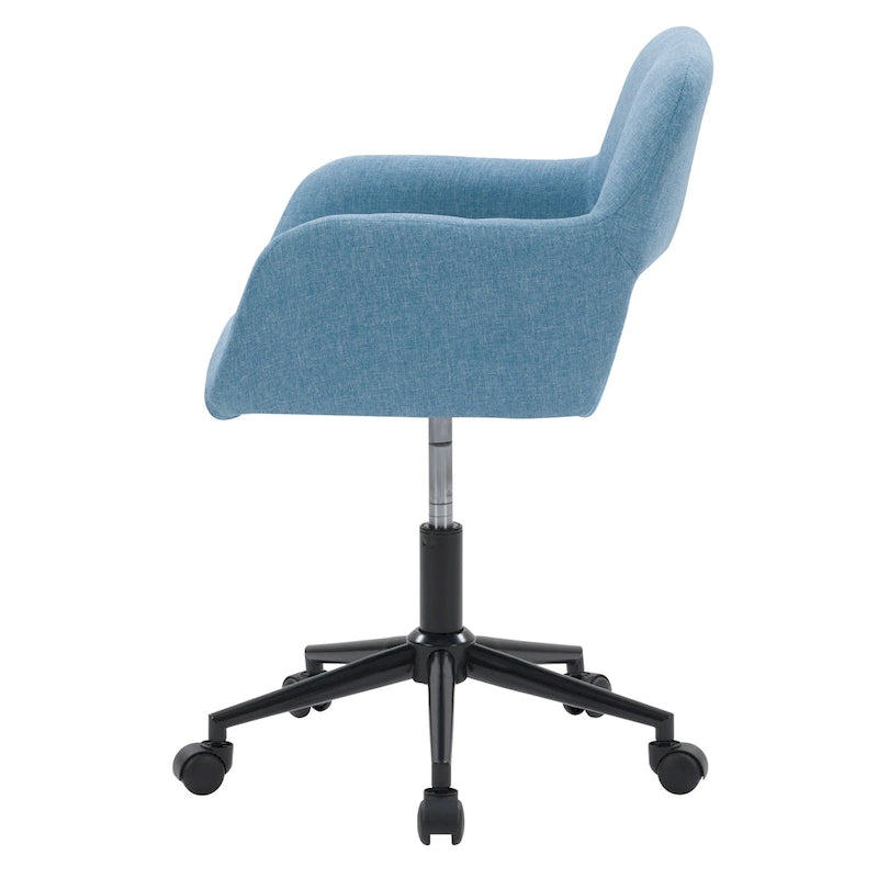 Chaise de bureau ergonomique rembourrée à hauteur réglable