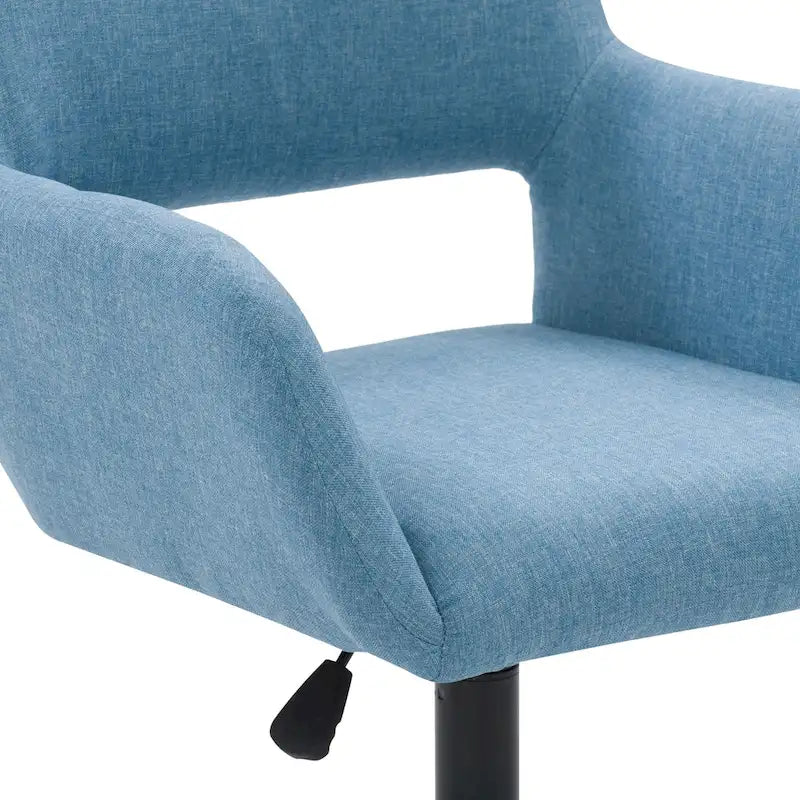 Chaise de bureau ergonomique rembourrée à hauteur réglable