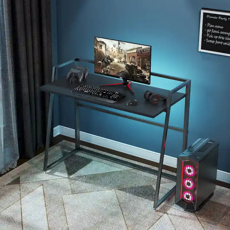 Bureau pliant sans assemblage