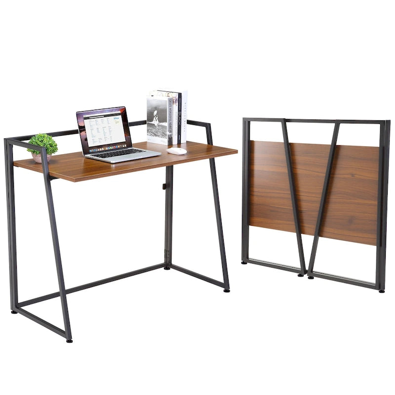 Bureau pliant sans assemblage