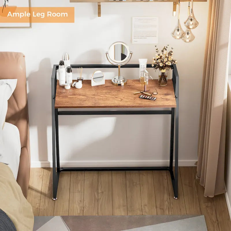 Bureau pliant sans assemblage