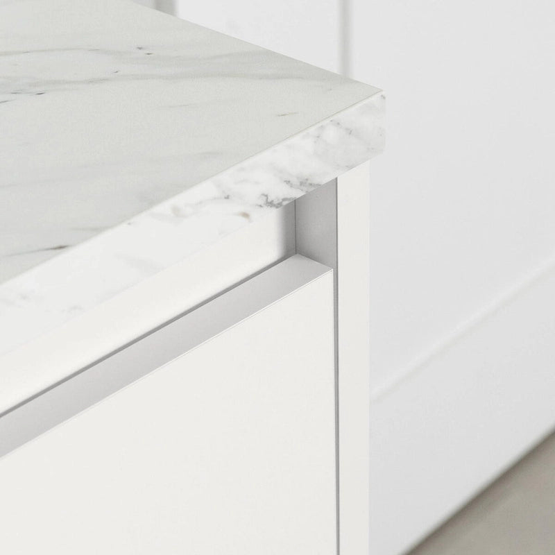 Armoire de rangement autoportante pour garde-manger avec étagères réglables et portes doubles