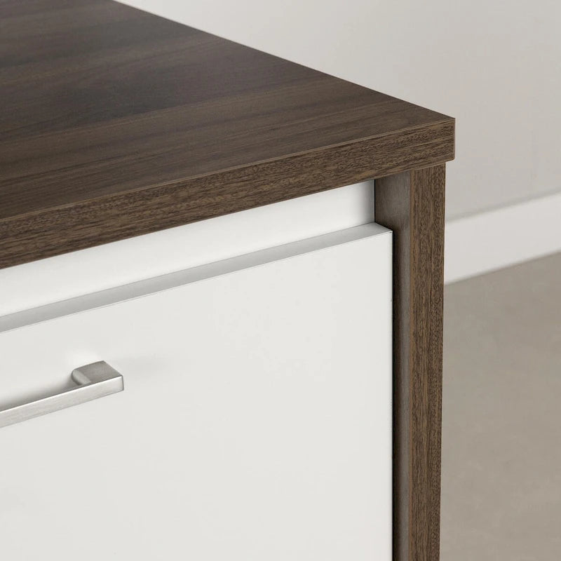Armoire de rangement autoportante pour garde-manger avec étagères réglables et portes doubles