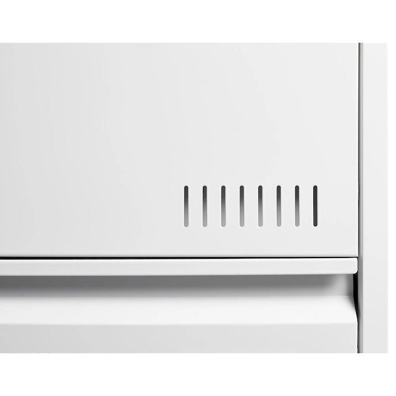 Classeur latéral métallique à 3 tiroirs avec serrure, classeur vertical de bureau, classeur métallique verrouillable, assemblage requis